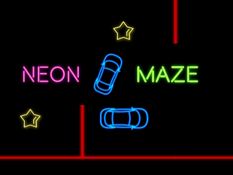 Juego Mazer de neón  en línea