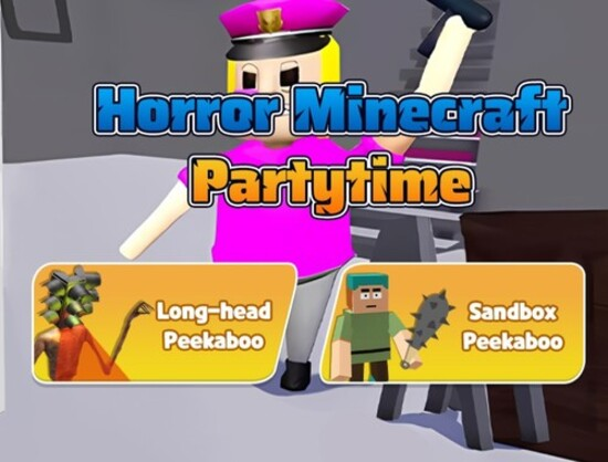 Juego Horror Minecraft Partytime en línea