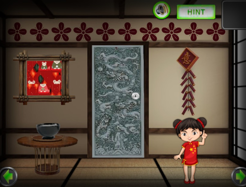 Juego Escape de Año Nuevo Chino Ángel  en línea