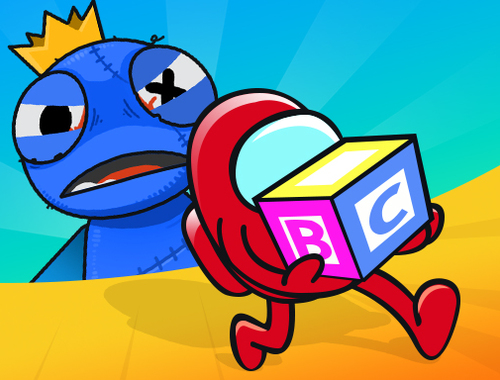 Juego Esconder y buscar monstruo azul  en línea