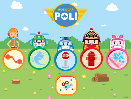 Juego Robocar poli  en línea
