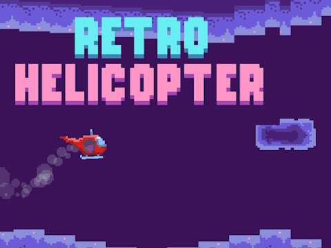 Juego Helicóptero retro  en línea