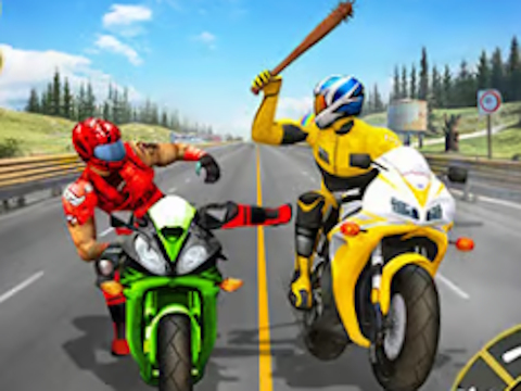Juego Ataque de moto - carreras de bicicletas  en línea