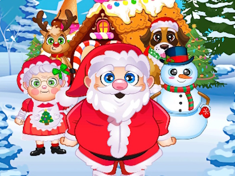Juego Doctor dentista de Navidad  en línea