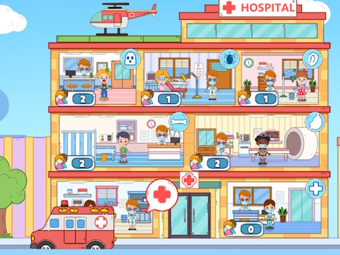 Juego TACA AVATAR: Mi hospital  en línea