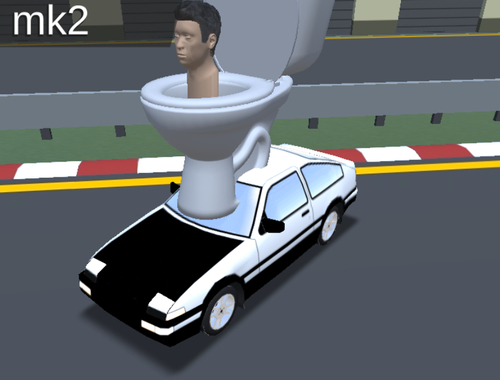 Juego Skibidi Inhowy Racing Multiplayer  en línea