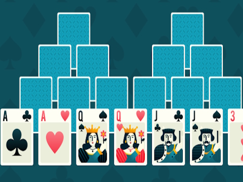 Juego Solitaire de Tripeaks  en línea