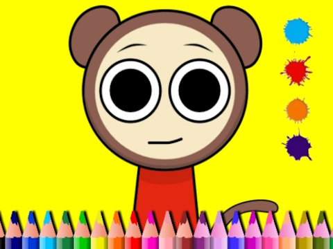 Juego Libro para colorear de Sprunki Valentine  en línea
