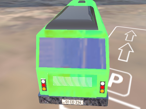 Juego Entrenamiento de autobús de estacionamiento  en línea