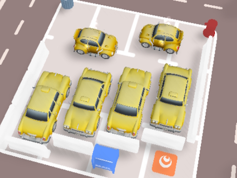 Juego Estacionamiento loco  en línea