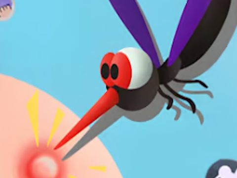 Juego Mosquito mordisco 3D  en línea