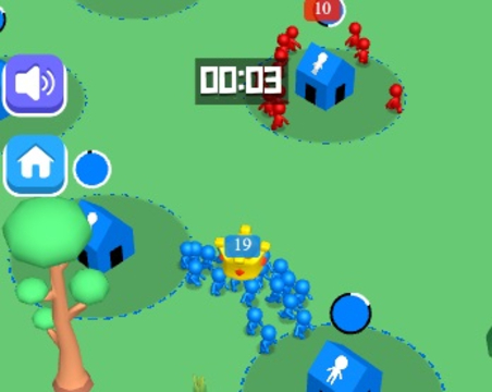 Juego Captura de la casa de la multitud gigante  en línea