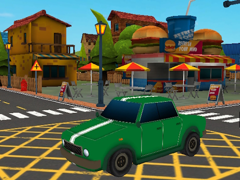 Juego Estacionamiento de la ciudad divertida  en línea