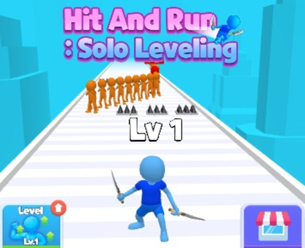 Juego Golpear y ejecutar la nivelación en solitario  en línea