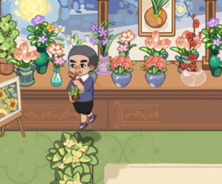 Juego Mart Mart Puzzle Flower Match  en línea