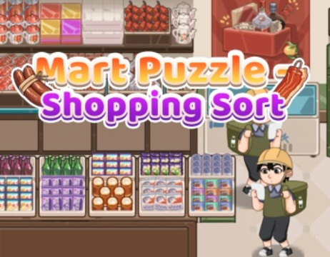 Juego Mart Puzzle Shopping Sort en línea