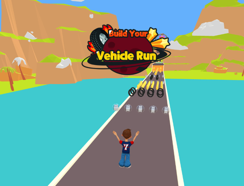 Juego Construya su vehículo CORRE  en línea