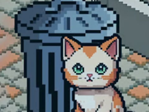 Juego Pixel Cat Simulator: mis mascotas  en línea