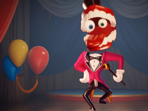Juego Cinco noches en el circo digital  en línea
