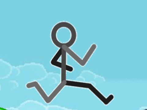 Juego Corre stickman run  en línea