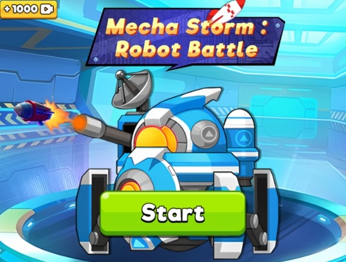 Juego Batalla de robot de tormenta mecha  en línea
