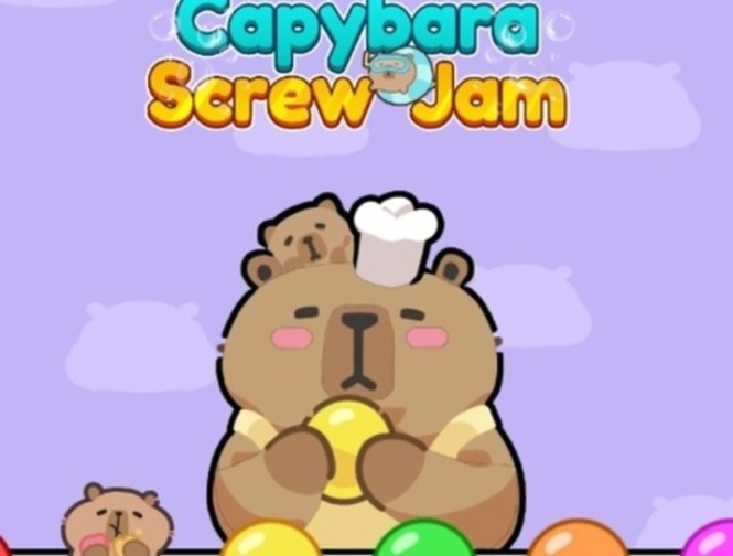 Juego Mermelada de tornillo de capibara  en línea