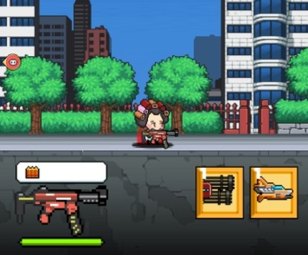Juego Rpg de píxeles de shoot mecha  en línea