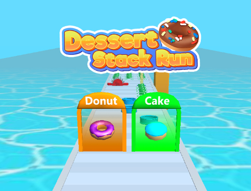 Juego Postre Stack Run  en línea