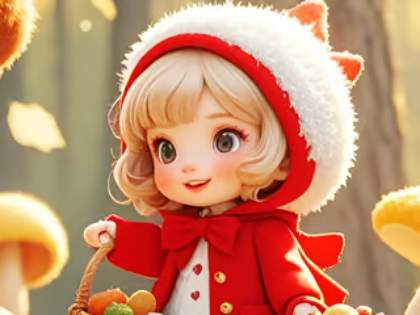 Juego Rompecabezas: Little Red Riding Hood  en línea