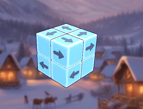 Juego ¡Desmonente la madera de cubo en 3D!  en línea