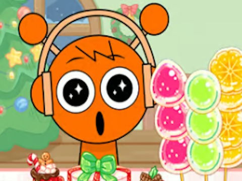 Juego Fruta de dulces de Sprunki Mukbang  en línea