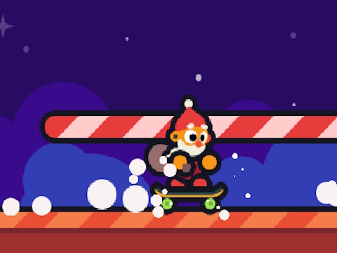 Juego Kickflip santa en línea