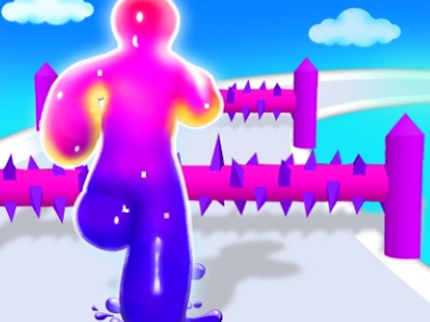 Juego Blob Dash Endless Runner en línea