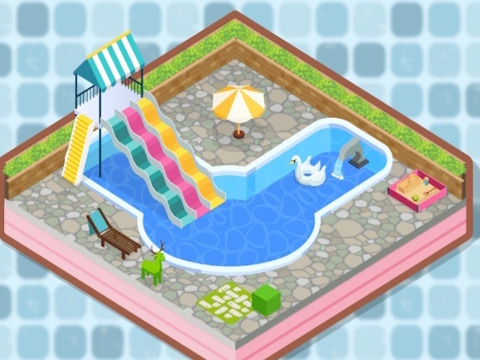 Juego Decoración: mi piscina  en línea