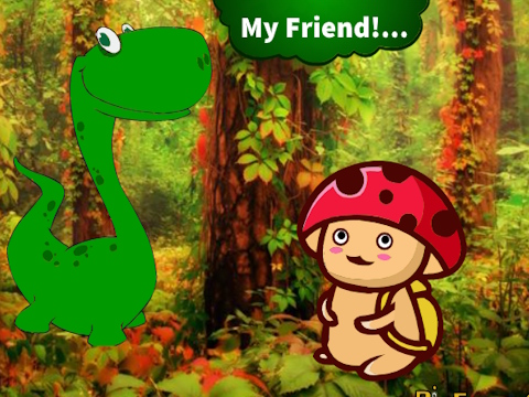 Juego Descubre el amigo de Dino  en línea