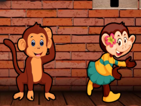 Juego Escape de mono juguetón  en línea
