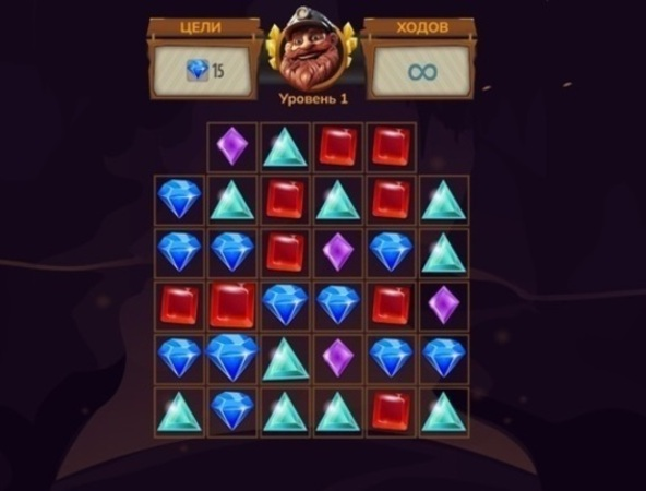 Juego Jewel Miner Quest en línea