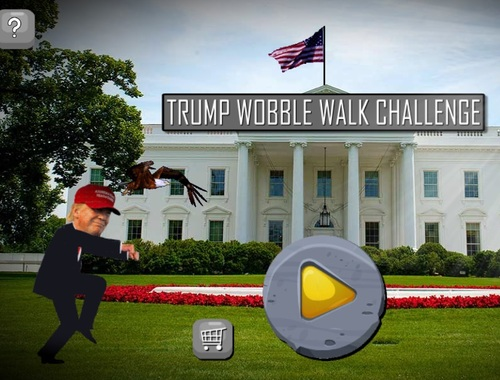 Juego Desafío de caminata de Trump Wobble  en línea