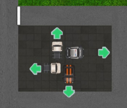 Juego Estacionamiento de autos 12  en línea