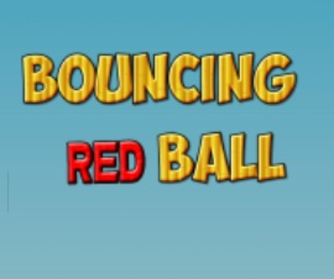 Juego Bola roja que rebota  en línea