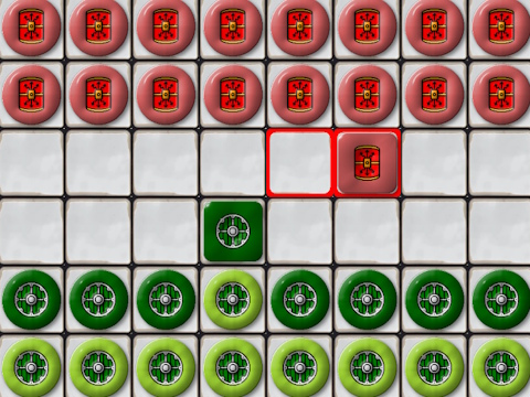 Juego Ludus: damas romanas  en línea