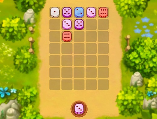 Juego ¡Puzzles de dados!  en línea