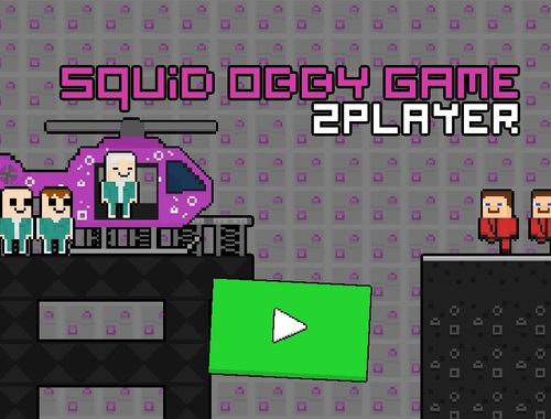 Juego Squid obby juego 2 jugador  en línea