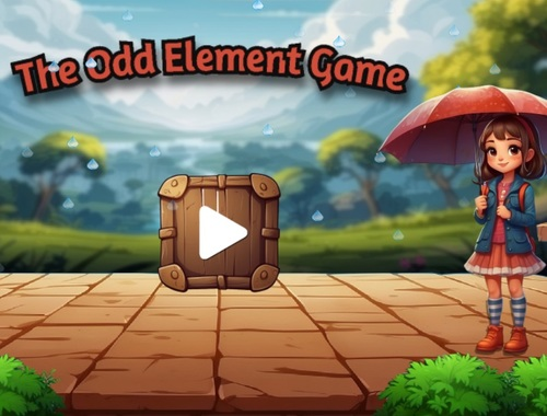 Juego El juego de elementos impares  en línea