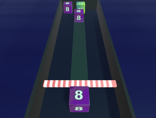 Juego Fusionar Craft 2048 3D Puzzle  en línea