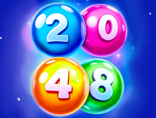 Juego 2048 bolas de partido  en línea
