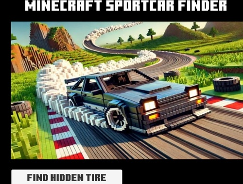 Juego Finder de Minecraft Sportcar  en línea