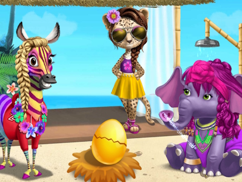 Juego Super Star - Salón Animal  en línea