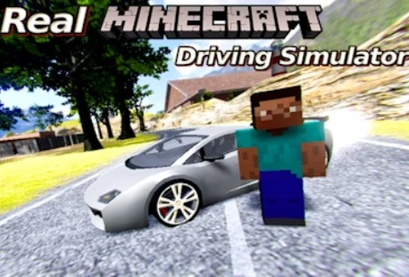 Juego Real simulador de conducción de Minecraft  en línea