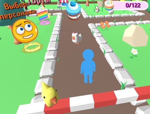 Juego Obby recoge pasteles dulces  en línea